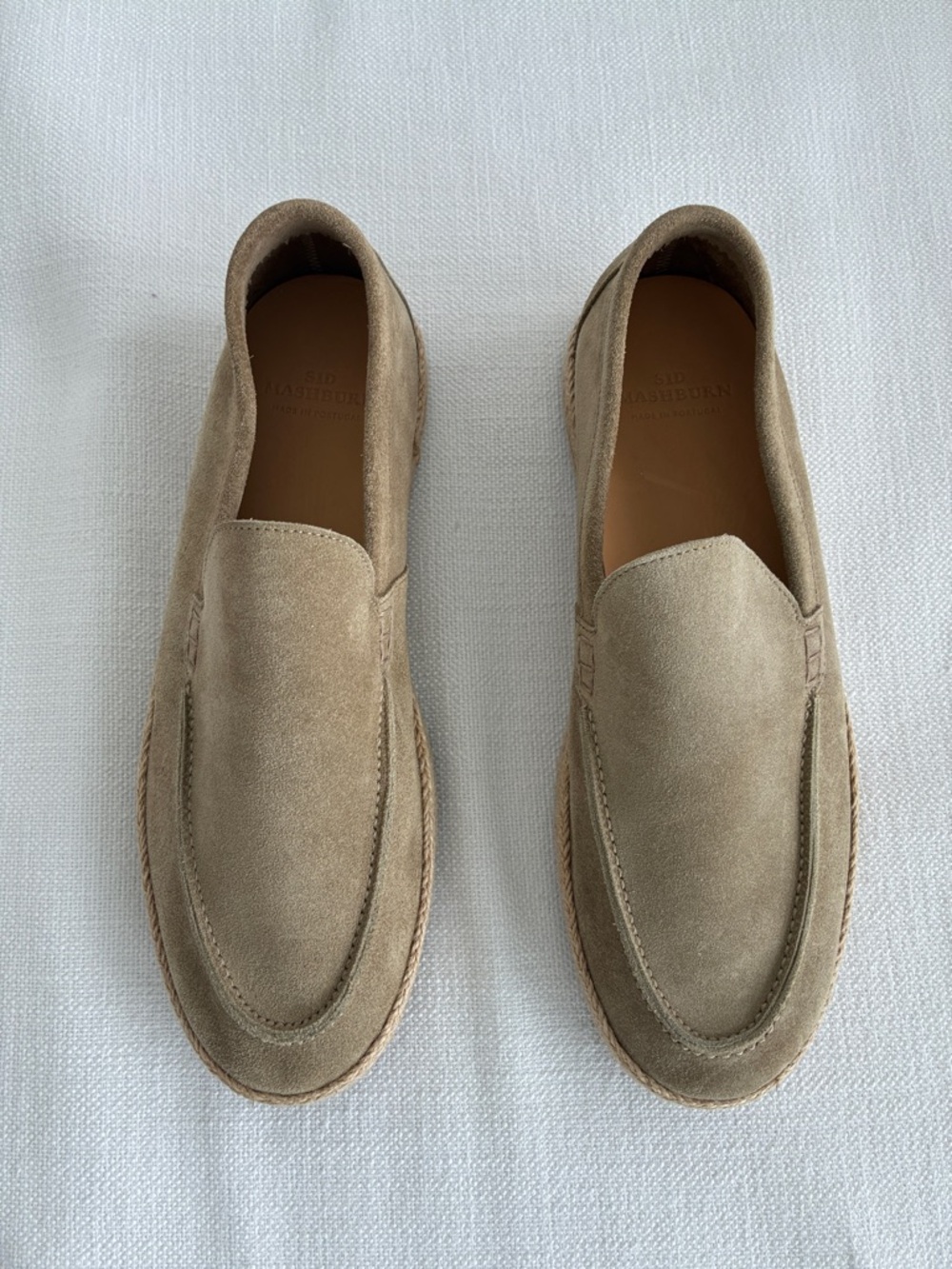 Sid Mashburn Sand Suede Nazare Espadrille